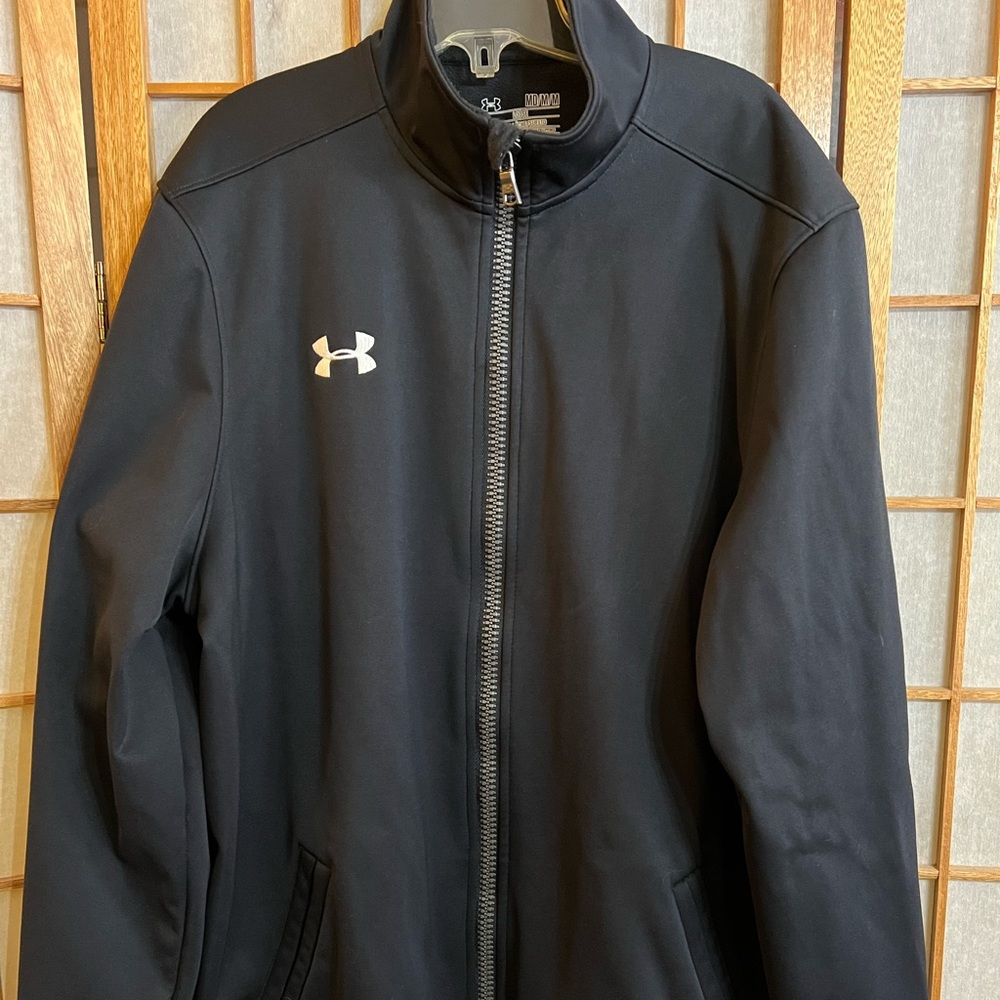 Under Armor Jacket, Black, Full Zip